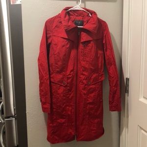 Red Cole Haan rain jacket - Size S